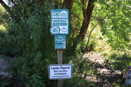 Mt Hood Heritage Trail – leashes required